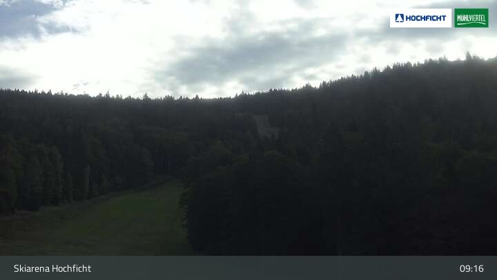 Archiv Foto Webcam Blick von der Skiarena am Hochficht