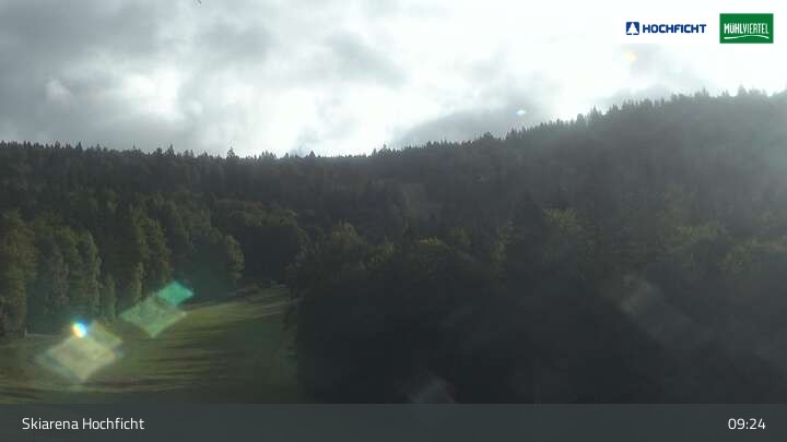 Archiv Foto Webcam Blick von der Skiarena am Hochficht