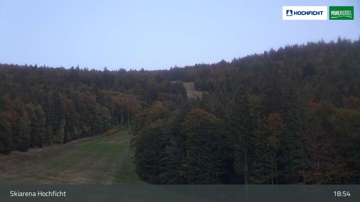 Archiv Foto Webcam Blick von der Skiarena am Hochficht
