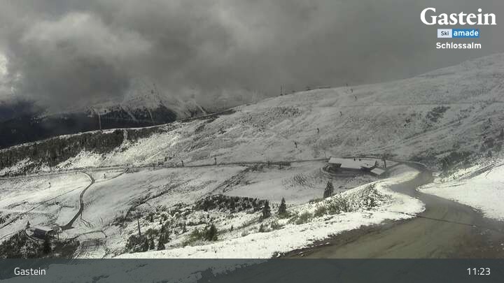 Archiv Foto Webcam Berghütte Weitmoseralm