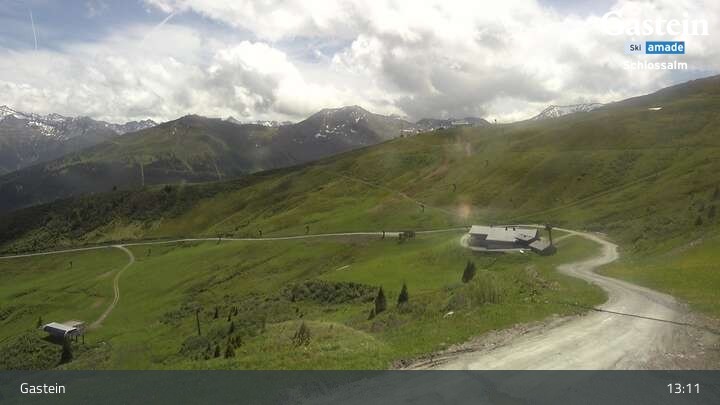 Archiv Foto Webcam Berghütte Weitmoseralm