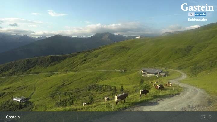 Archiv Foto Webcam Berghütte Weitmoseralm