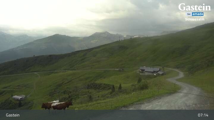 Archiv Foto Webcam Berghütte Weitmoseralm