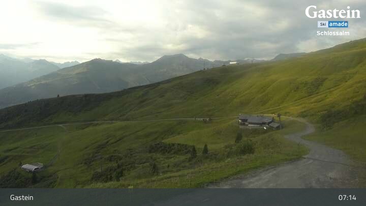Archiv Foto Webcam Berghütte Weitmoseralm