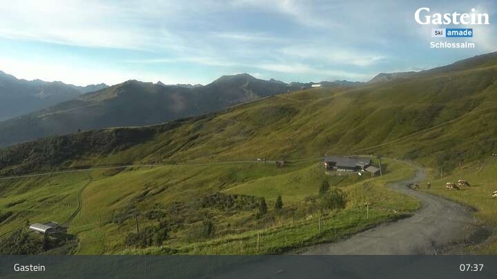 Archiv Foto Webcam Berghütte Weitmoseralm