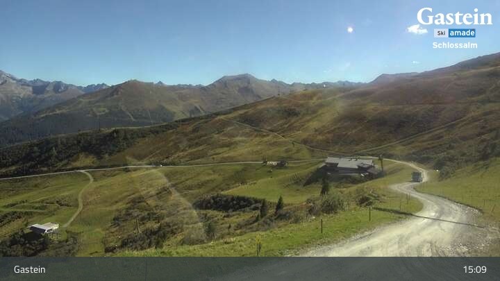 Archiv Foto Webcam Berghütte Weitmoseralm