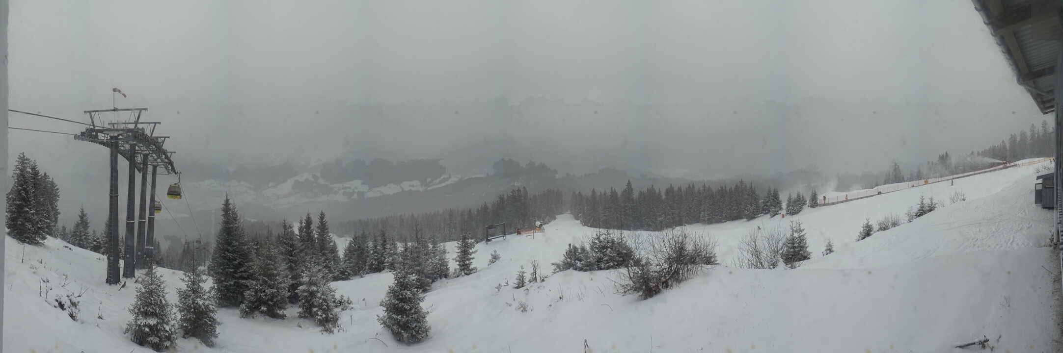 Archiv Foto Webcam Blick vom Hornspitz