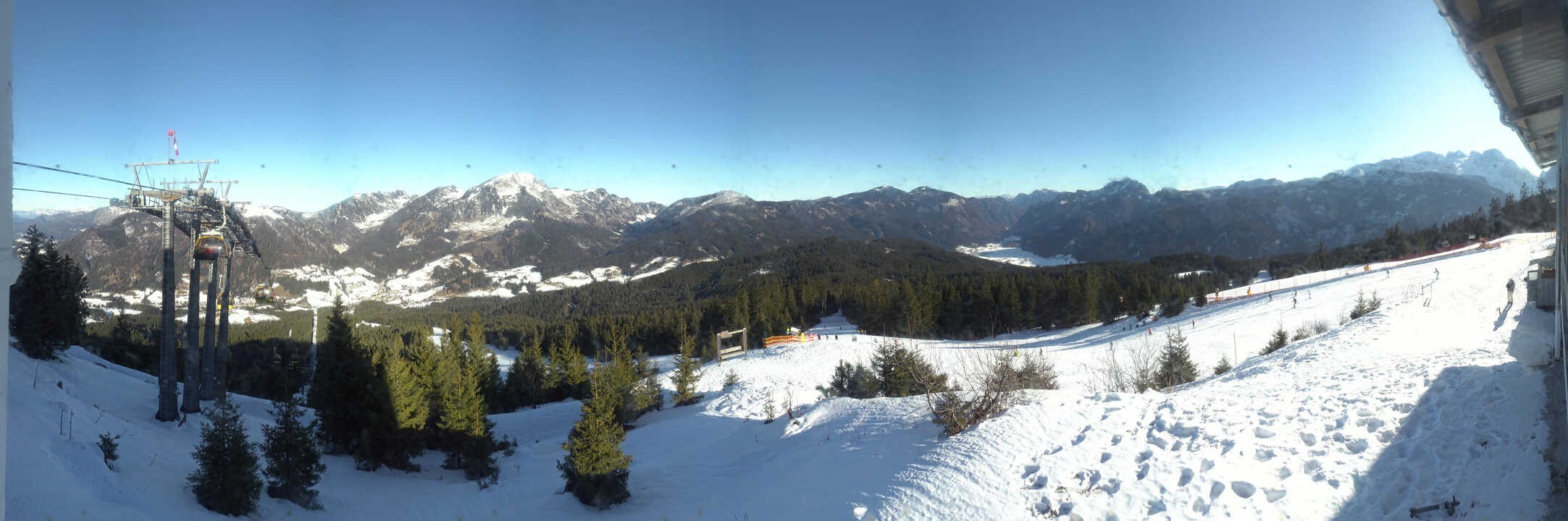 Archiv Foto Webcam Blick vom Hornspitz