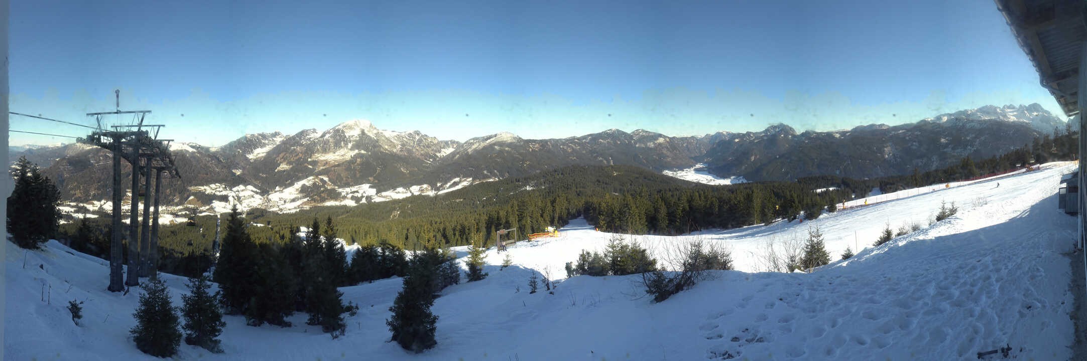 Archiv Foto Webcam Blick vom Hornspitz