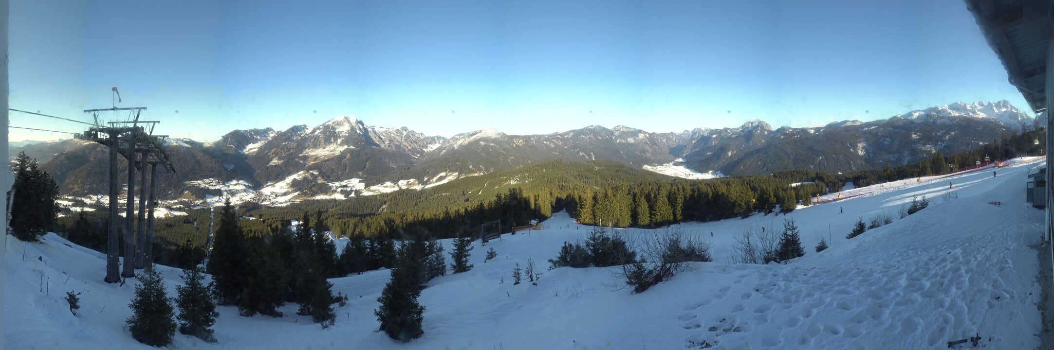 Archiv Foto Webcam Blick vom Hornspitz