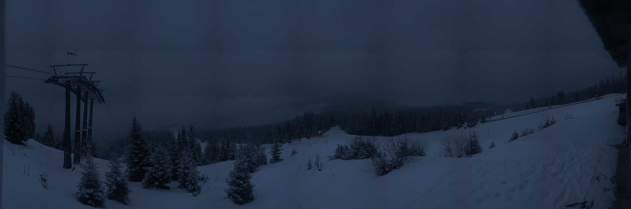 Archived image Webcam The top station Hornbahn