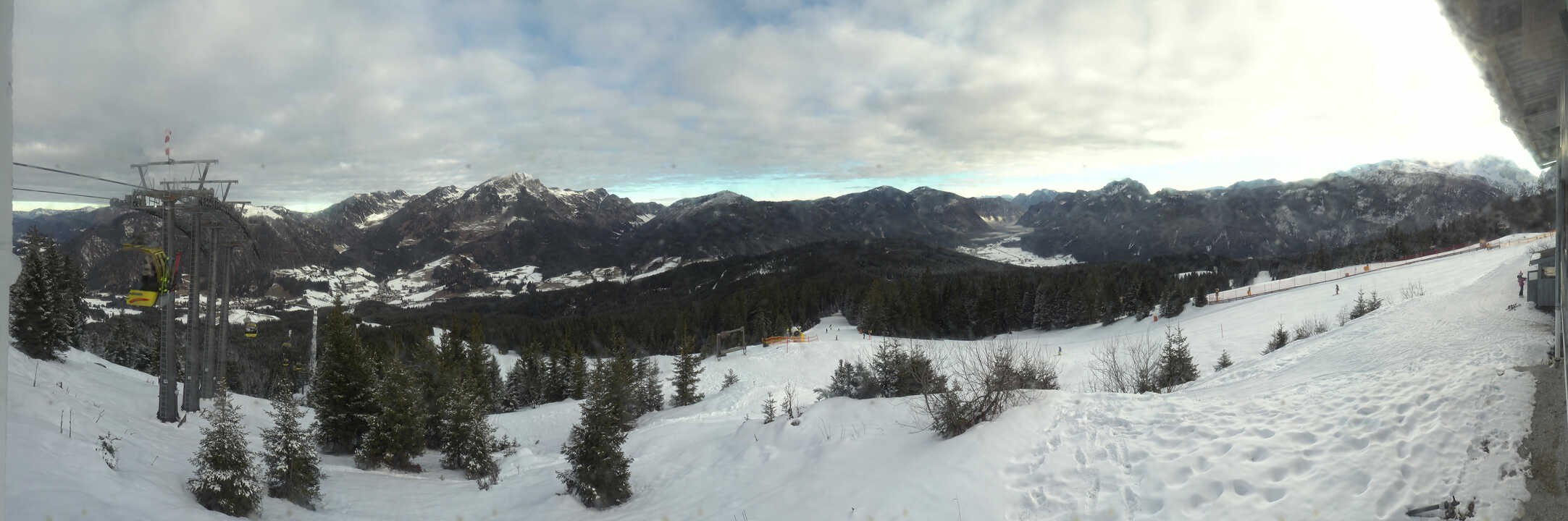 Archiv Foto Webcam Blick vom Hornspitz