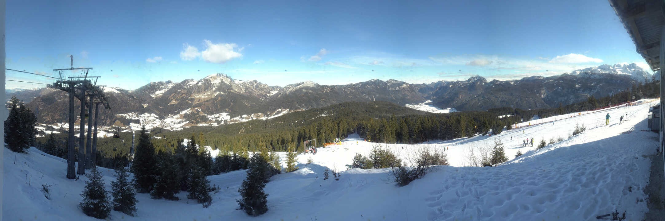 Archiv Foto Webcam Blick vom Hornspitz