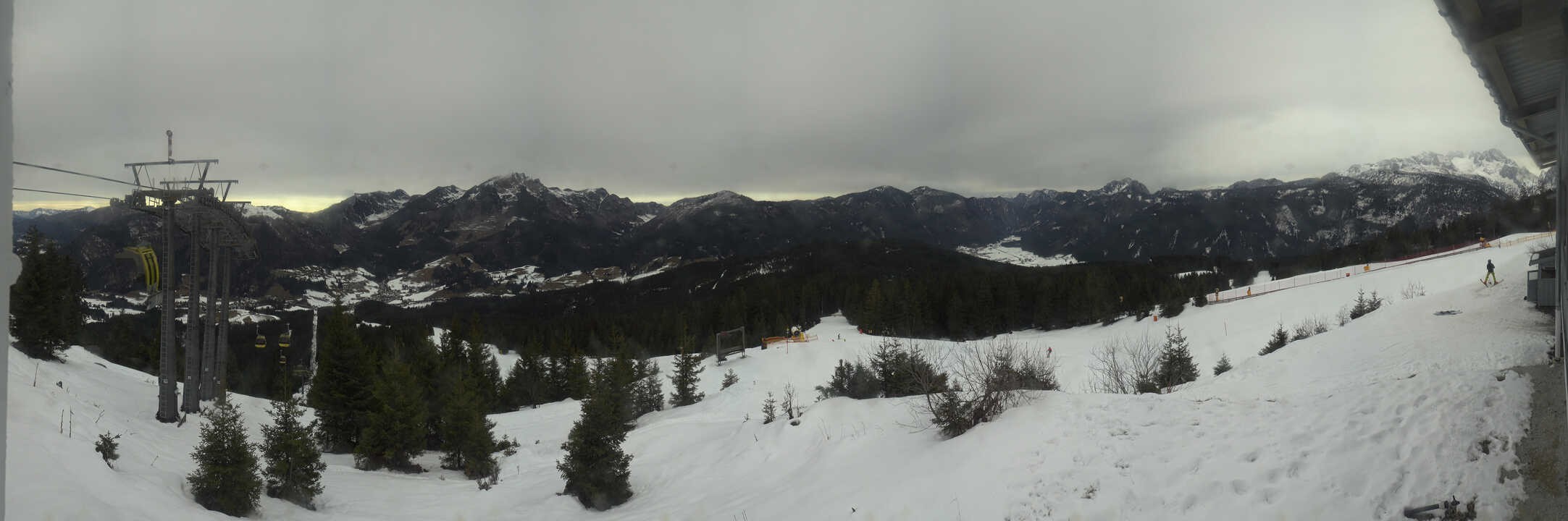 Archiv Foto Webcam Blick vom Hornspitz