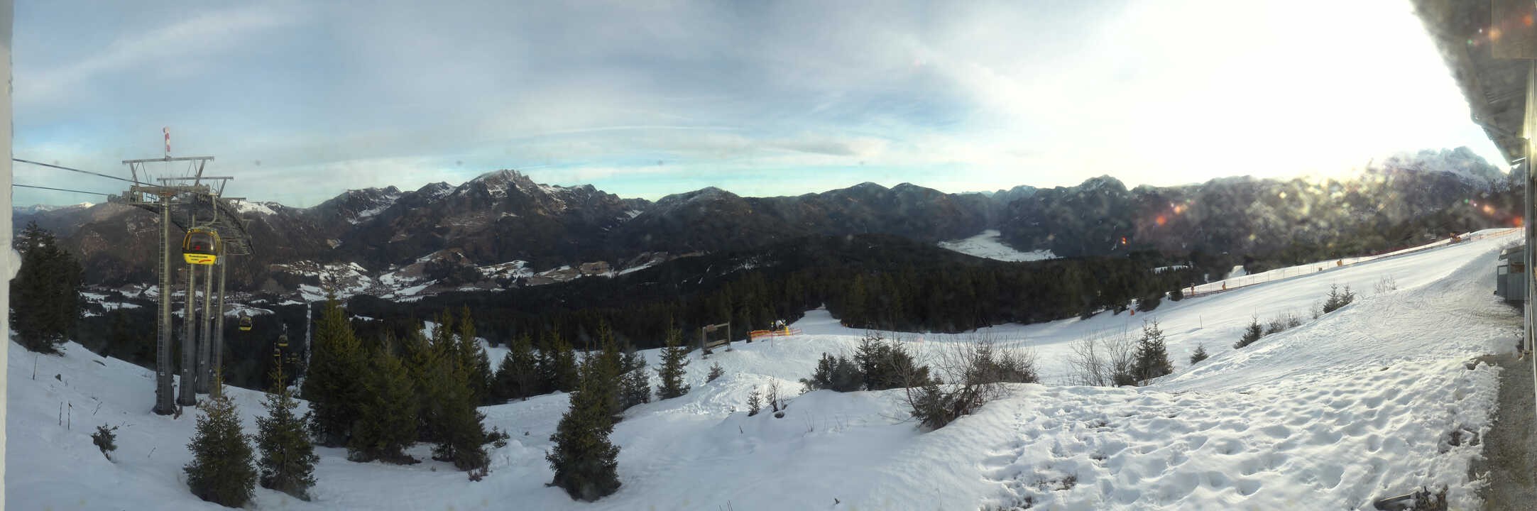 Archiv Foto Webcam Blick vom Hornspitz