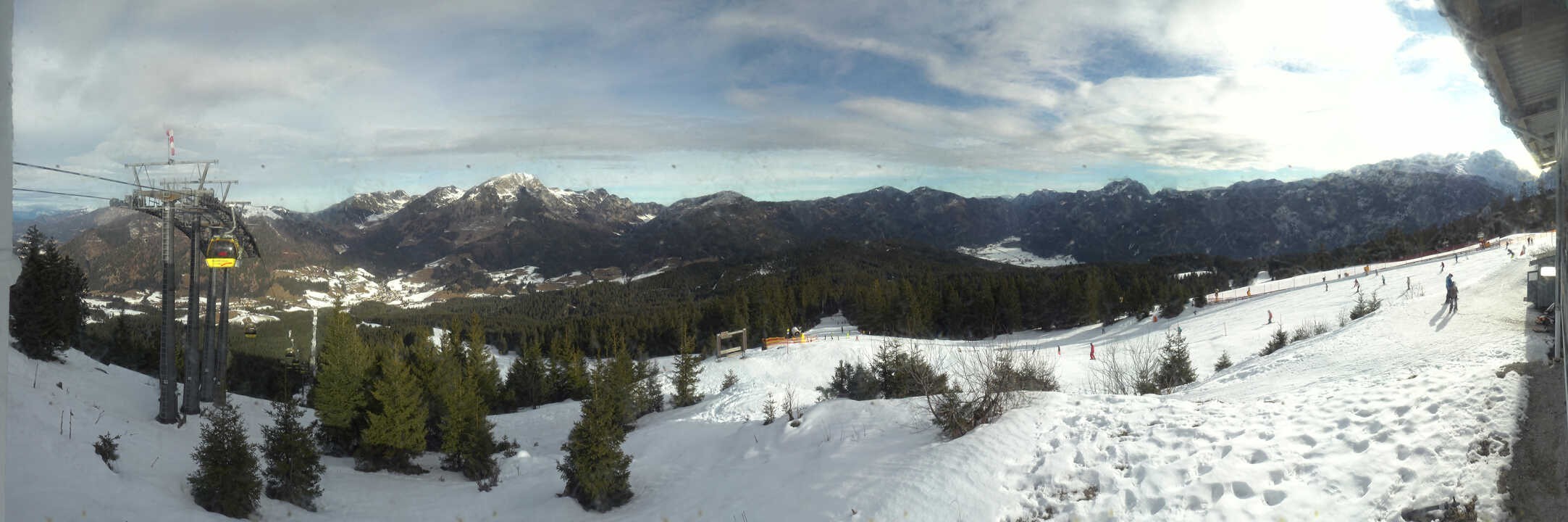 Archiv Foto Webcam Blick vom Hornspitz