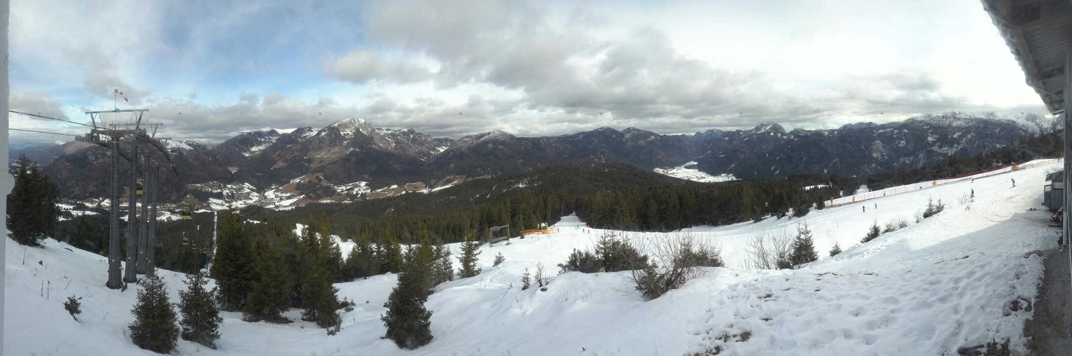 Archiv Foto Webcam Blick vom Hornspitz