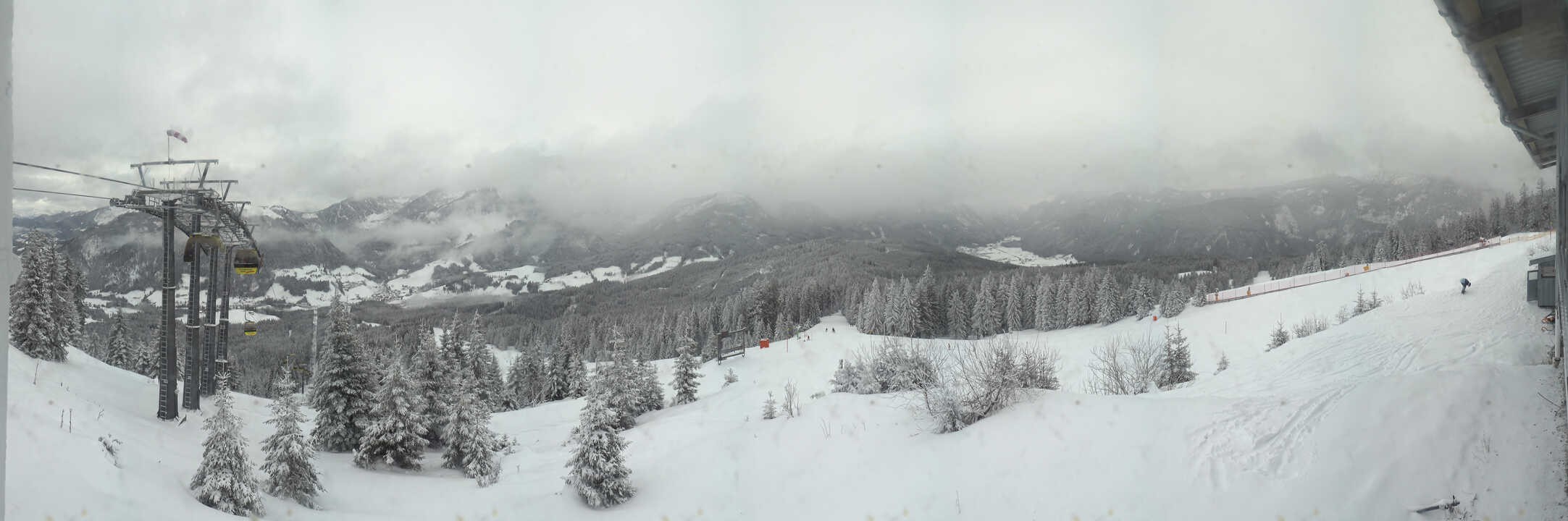 Archiv Foto Webcam Blick vom Hornspitz