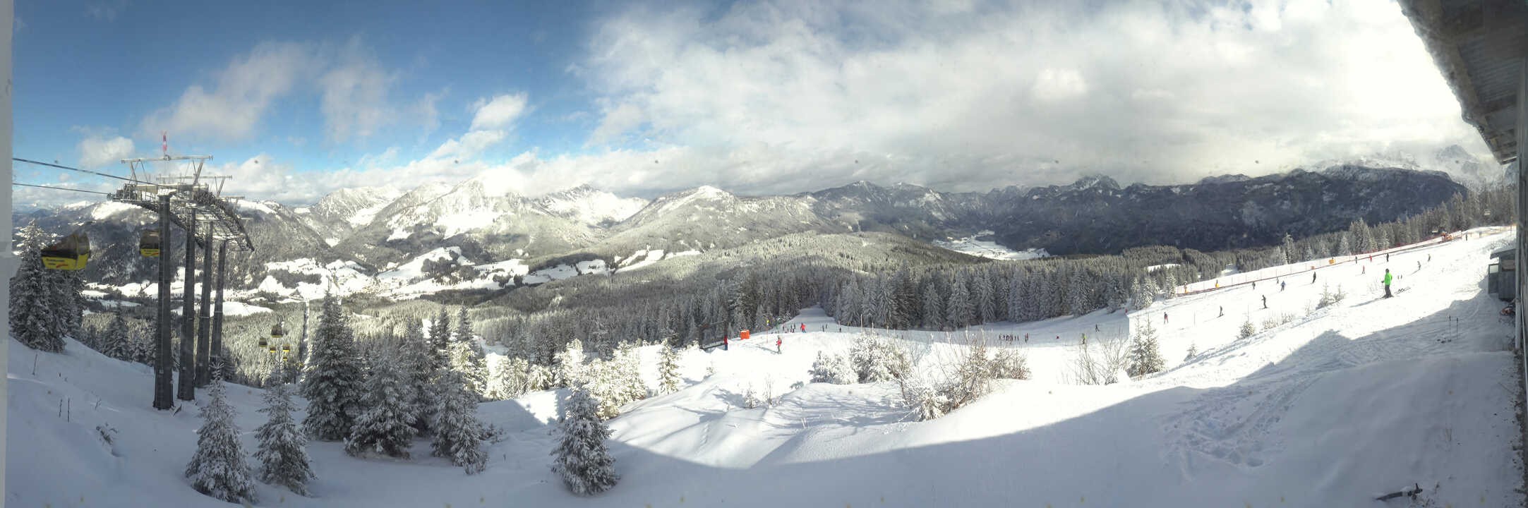 Archiv Foto Webcam Blick vom Hornspitz