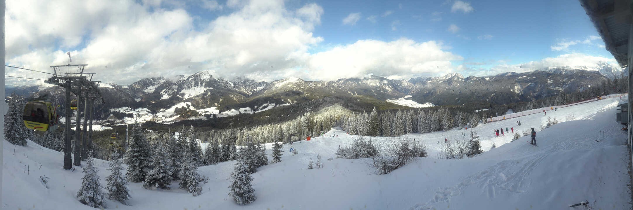 Archiv Foto Webcam Blick vom Hornspitz