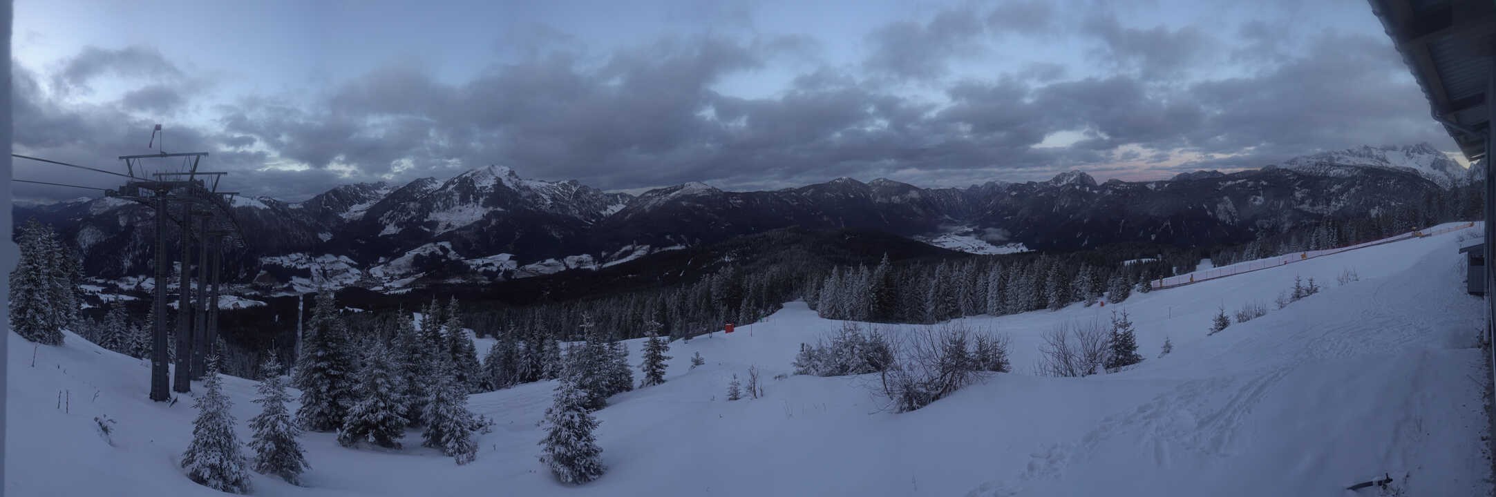 Archiv Foto Webcam Blick vom Hornspitz