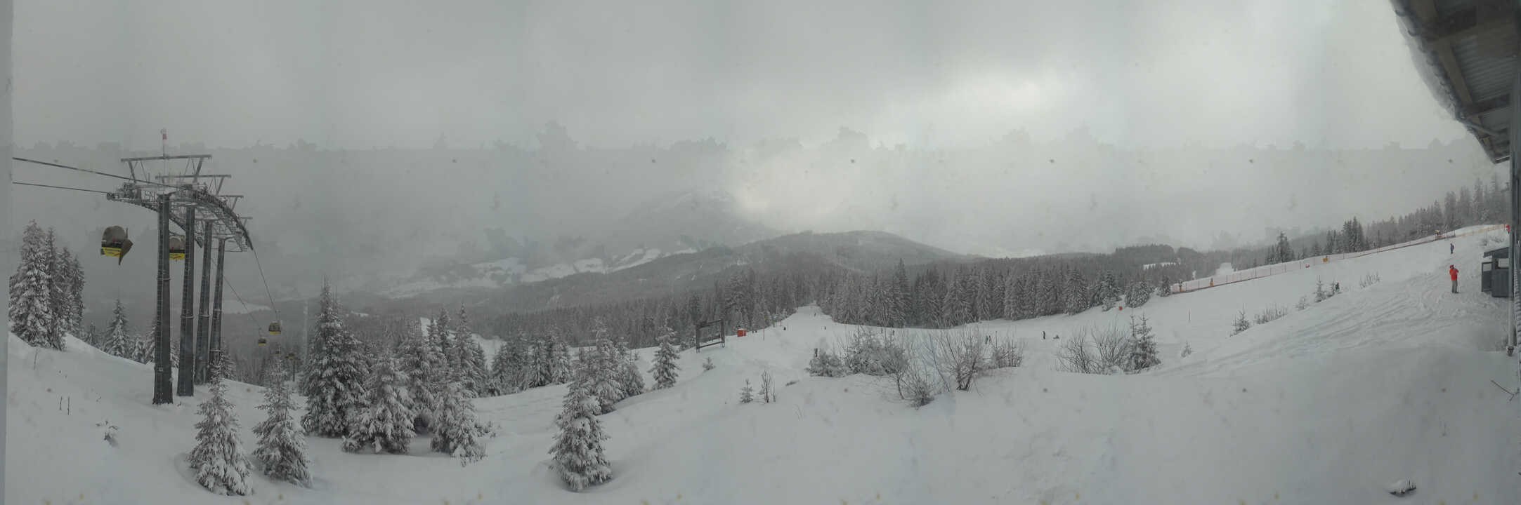 Archiv Foto Webcam Blick vom Hornspitz