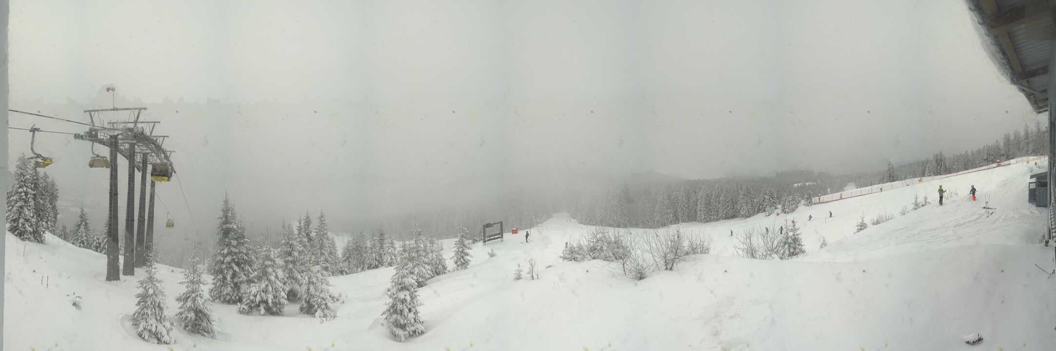 Archiv Foto Webcam Blick vom Hornspitz