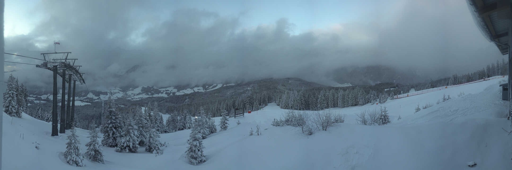 Archiv Foto Webcam Blick vom Hornspitz