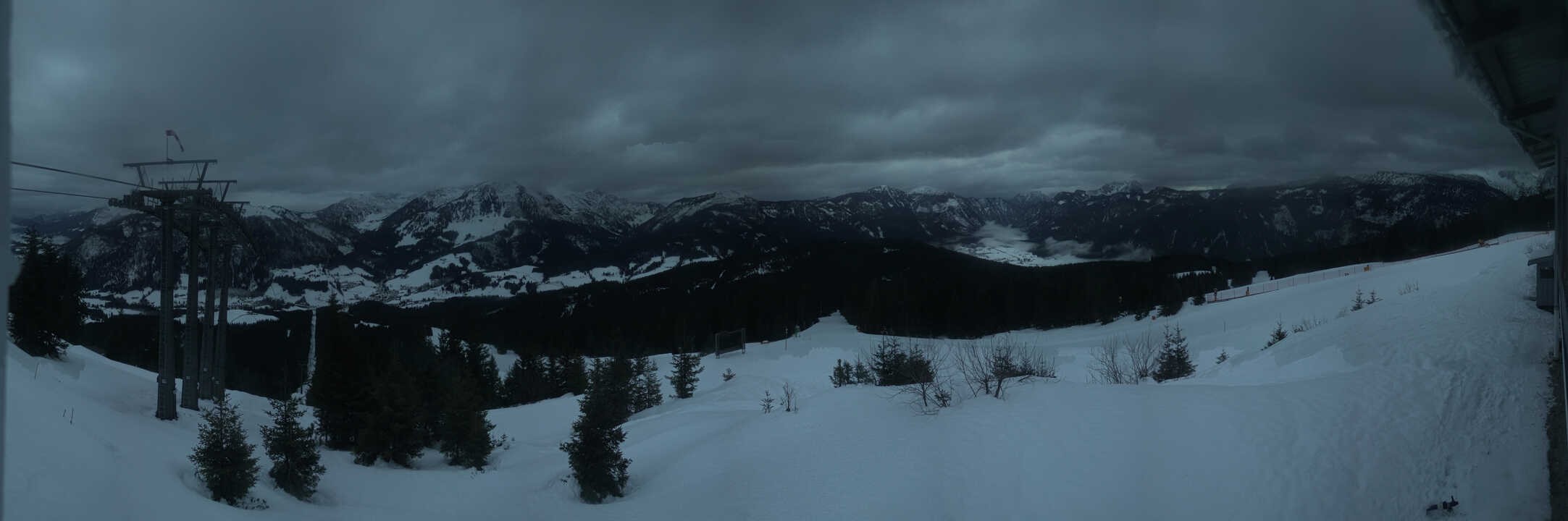 Archiv Foto Webcam Blick vom Hornspitz