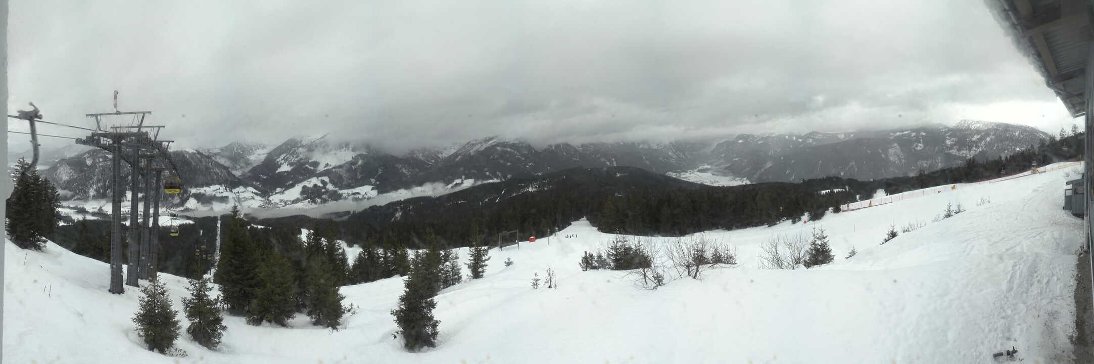 Archiv Foto Webcam Blick vom Hornspitz