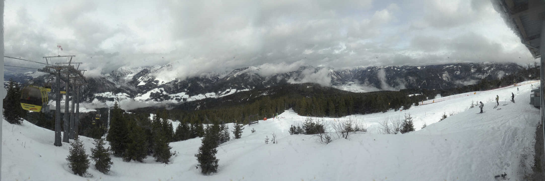 Archiv Foto Webcam Blick vom Hornspitz