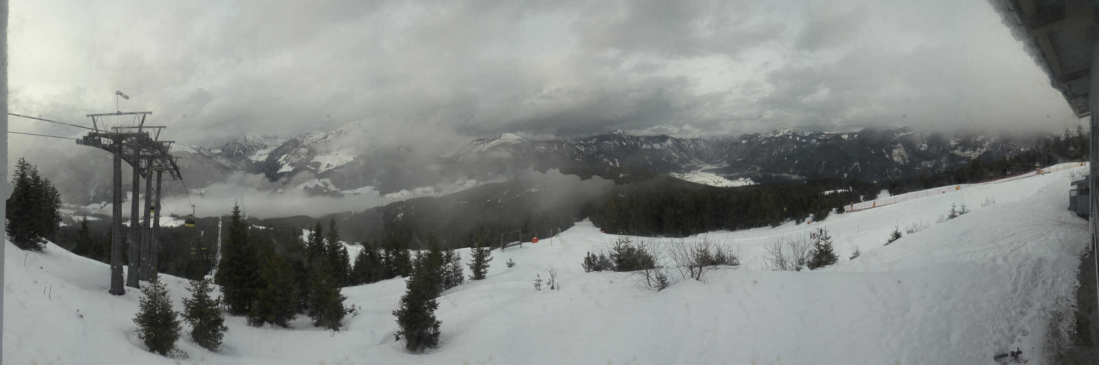 Archiv Foto Webcam Blick vom Hornspitz