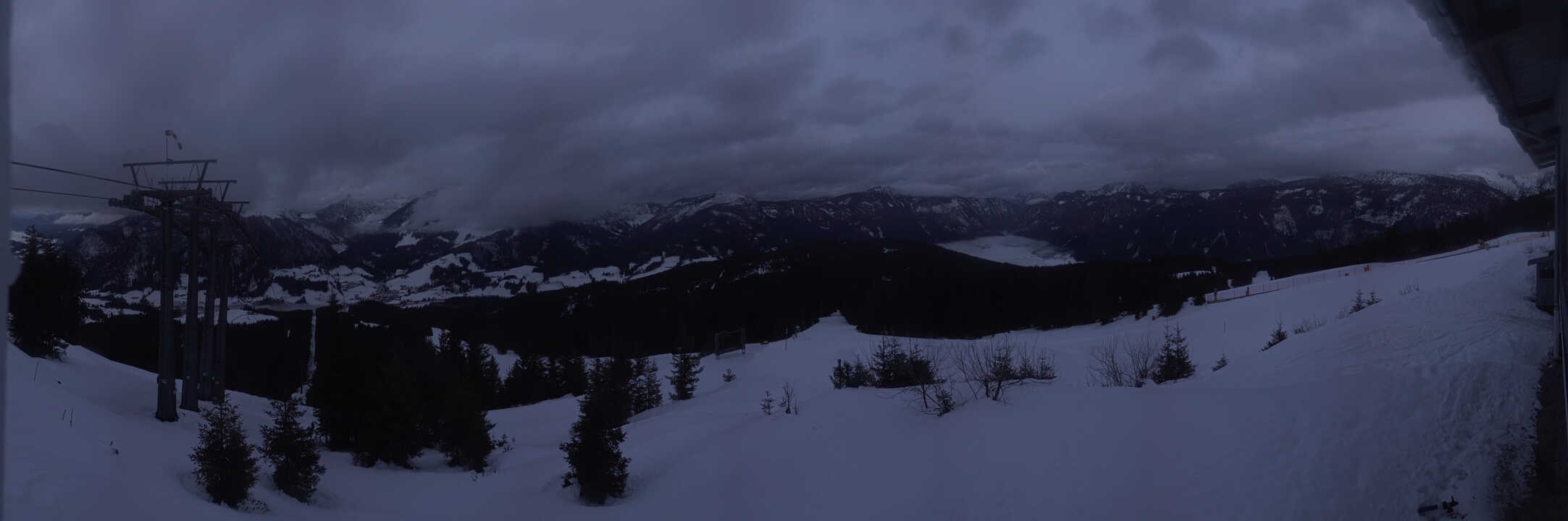 Archiv Foto Webcam Blick vom Hornspitz