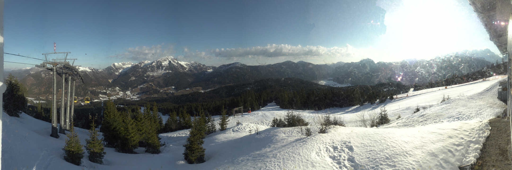 Archiv Foto Webcam Blick vom Hornspitz