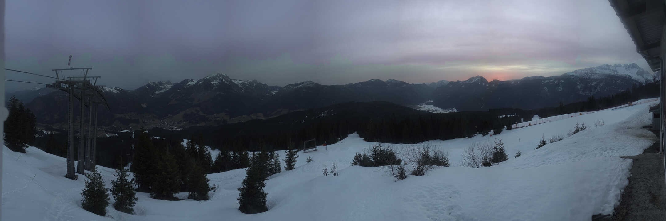 Archiv Foto Webcam Blick vom Hornspitz