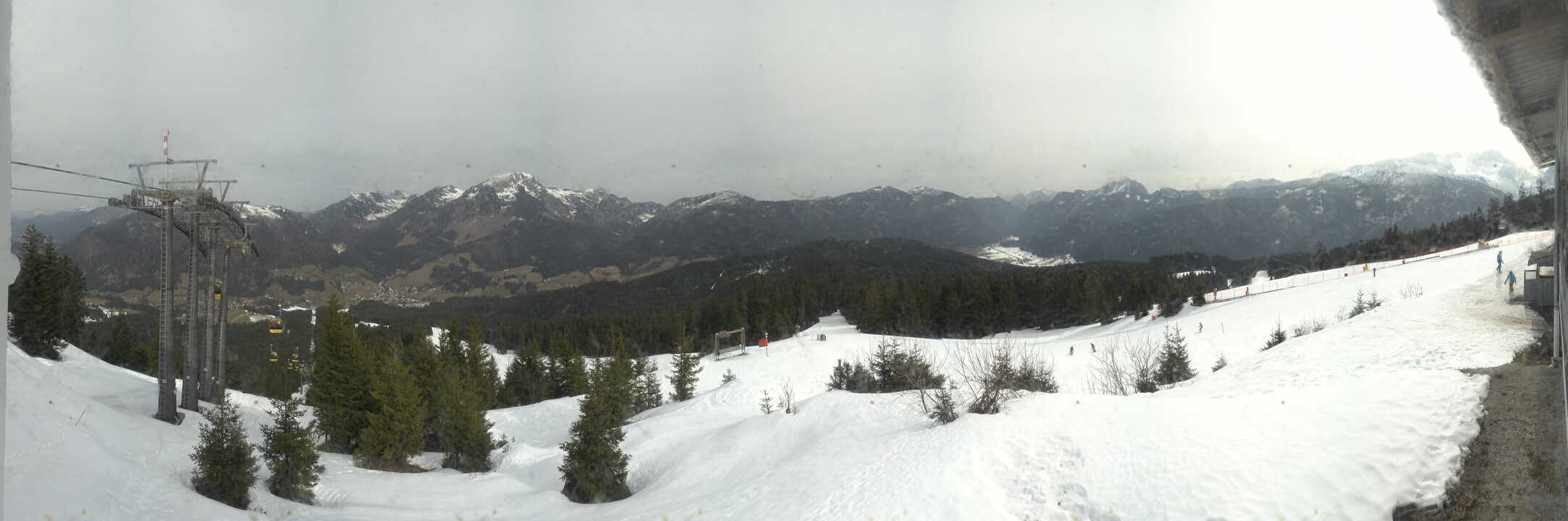 Archiv Foto Webcam Blick vom Hornspitz