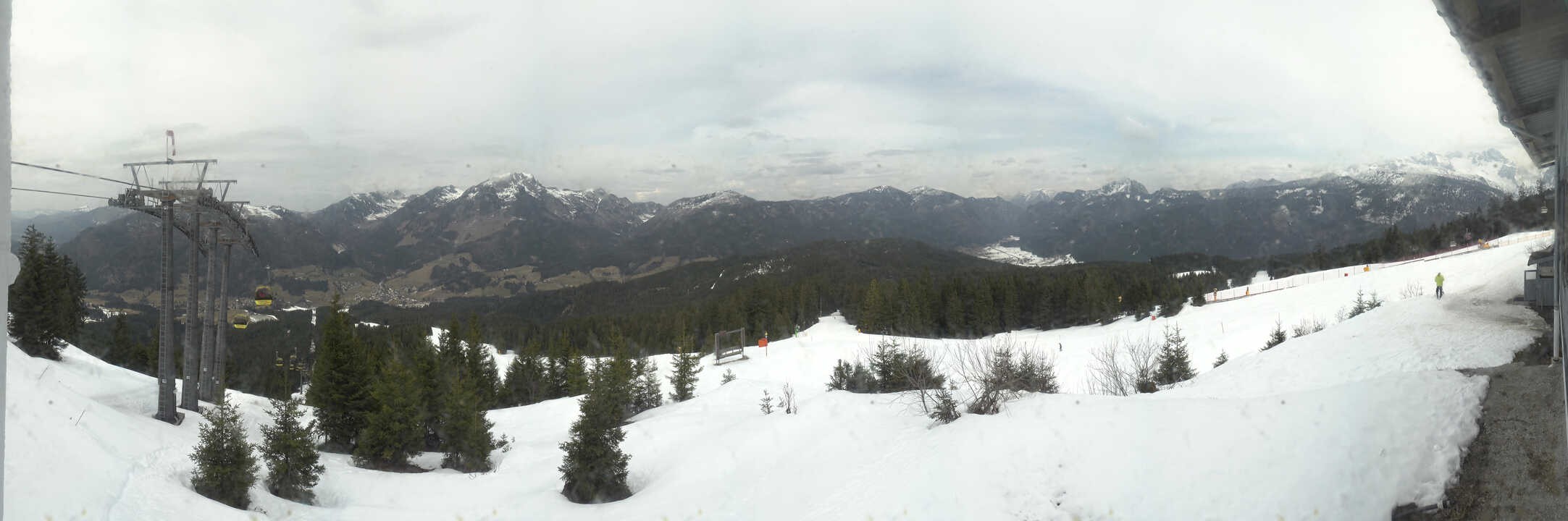 Archiv Foto Webcam Blick vom Hornspitz