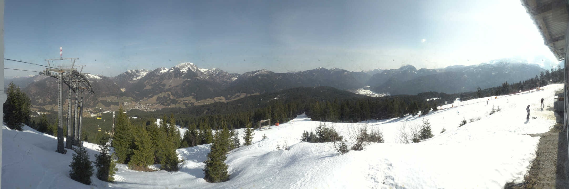 Archiv Foto Webcam Blick vom Hornspitz