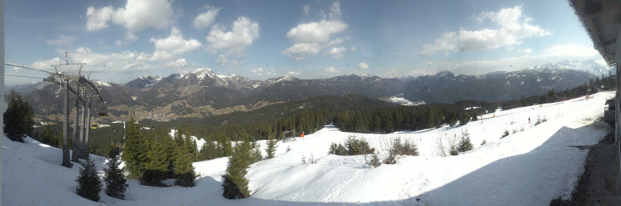 Archiv Foto Webcam Blick vom Hornspitz