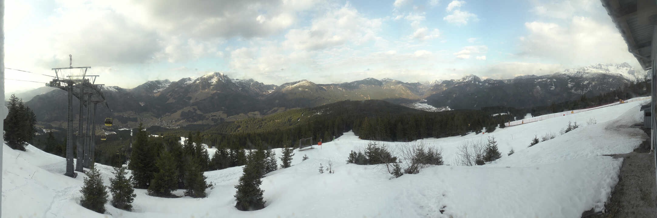 Archiv Foto Webcam Blick vom Hornspitz