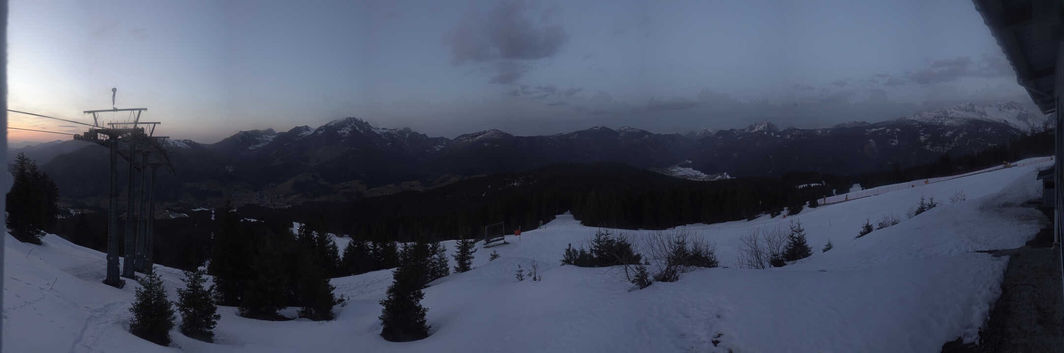 Archiv Foto Webcam Blick vom Hornspitz