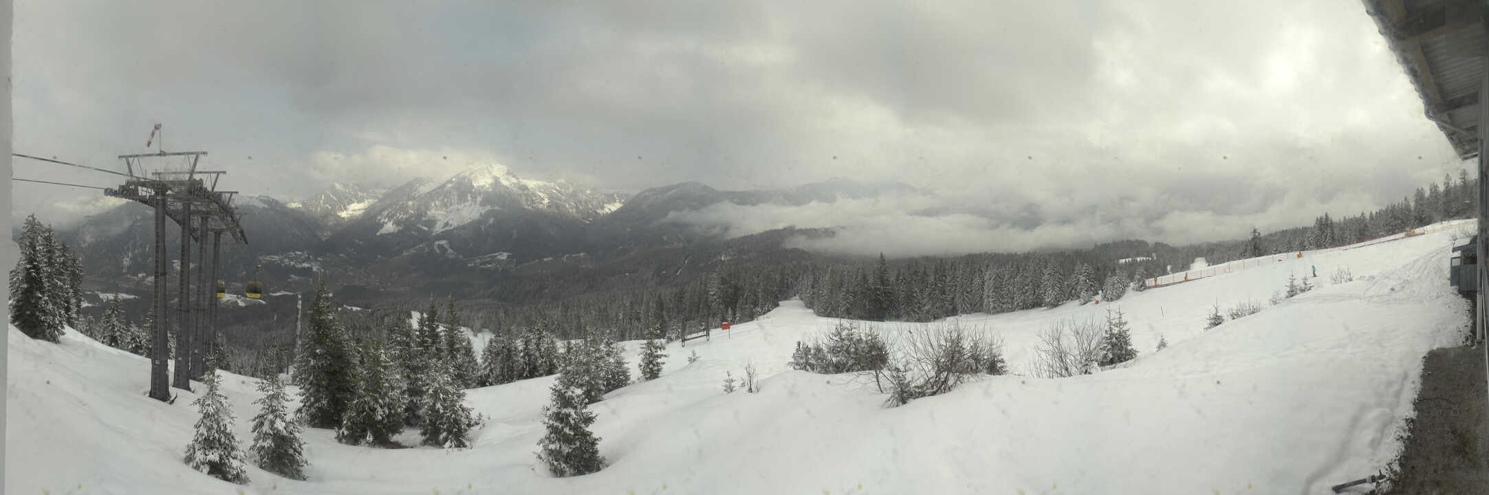 Archiv Foto Webcam Blick vom Hornspitz