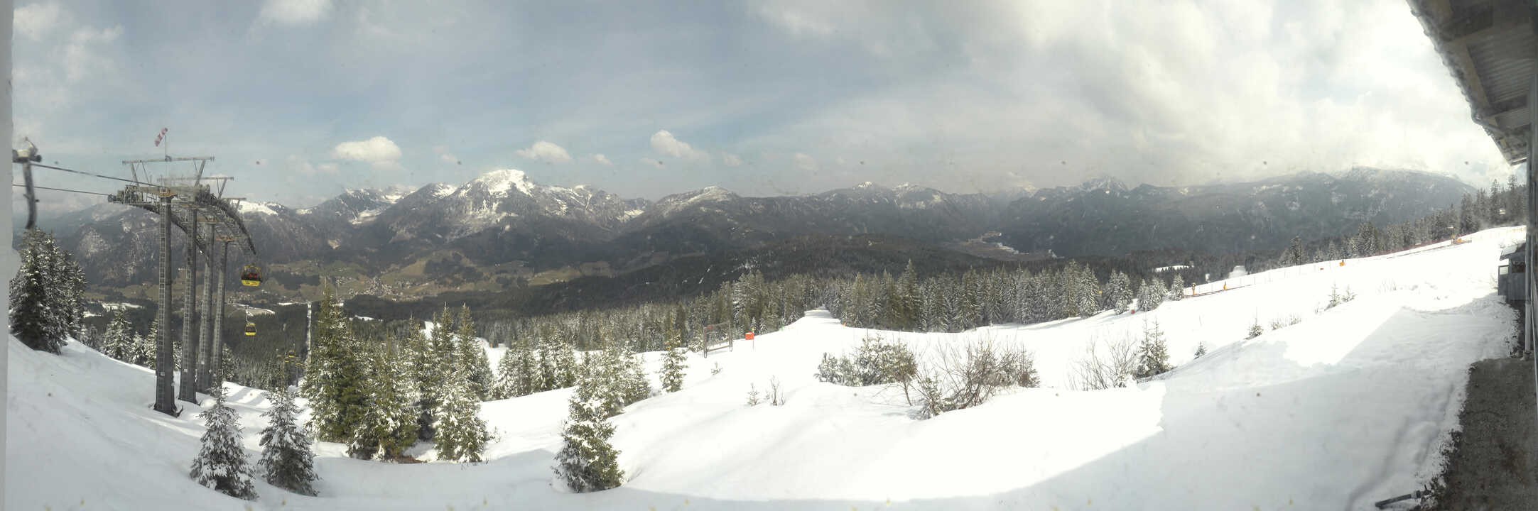 Archiv Foto Webcam Blick vom Hornspitz