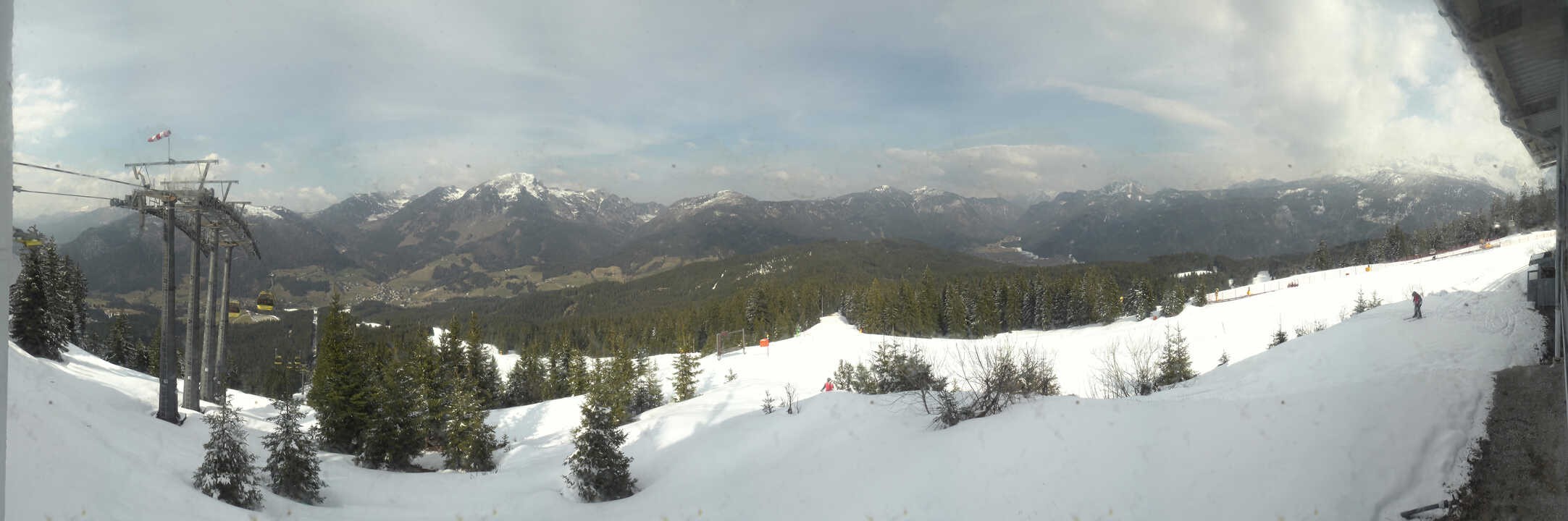 Archiv Foto Webcam Blick vom Hornspitz