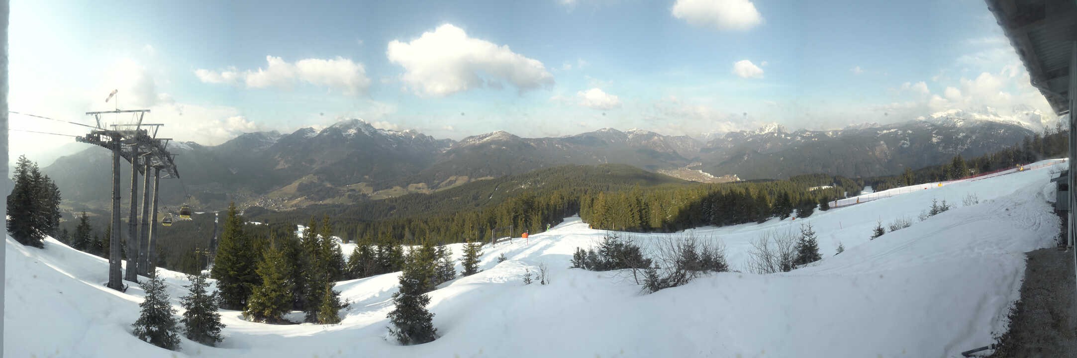 Archiv Foto Webcam Blick vom Hornspitz