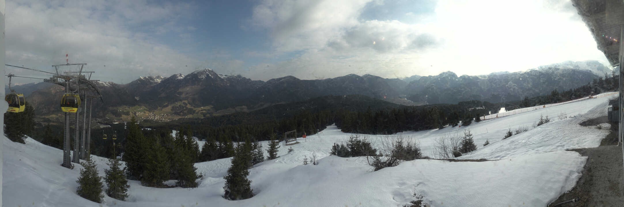 Archiv Foto Webcam Blick vom Hornspitz