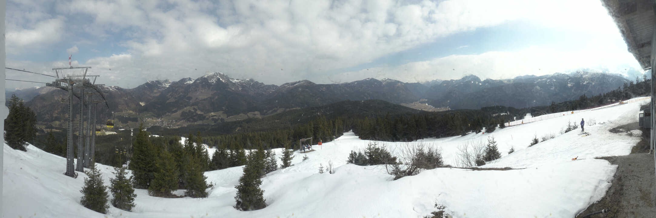 Archiv Foto Webcam Blick vom Hornspitz