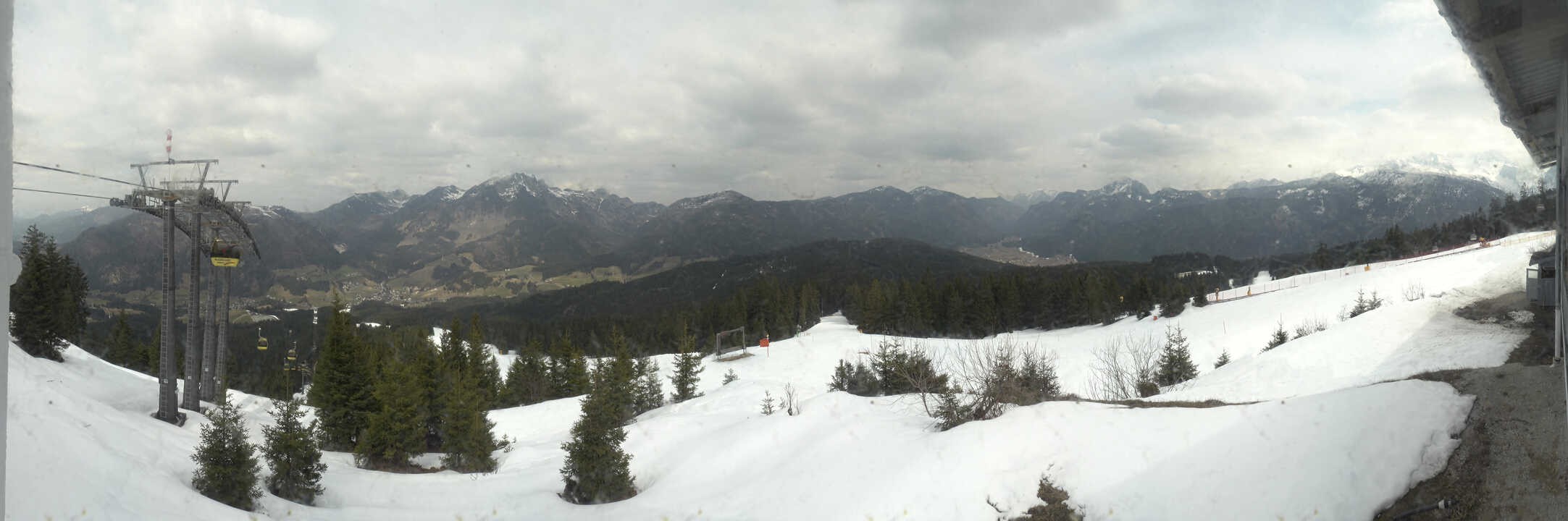 Archiv Foto Webcam Blick vom Hornspitz