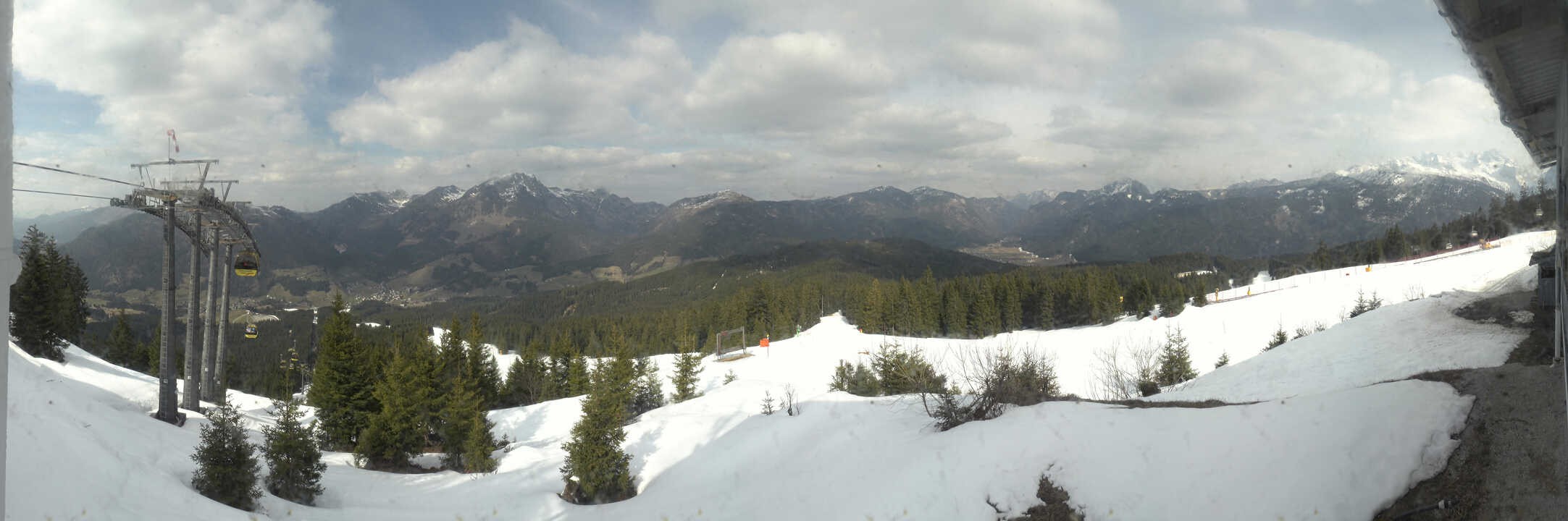 Archiv Foto Webcam Blick vom Hornspitz