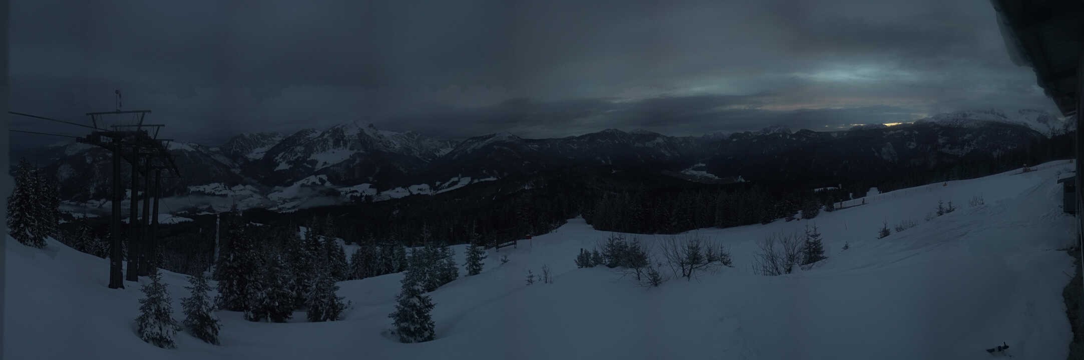 Archiv Foto Webcam Blick vom Hornspitz